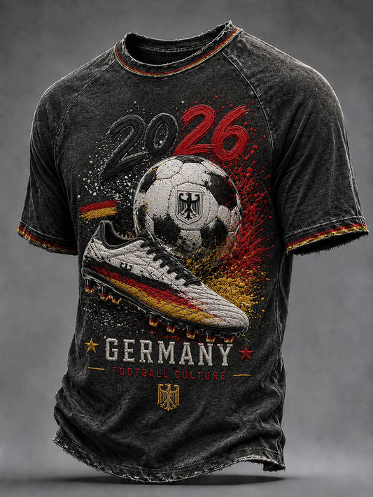 Men's Germany Football Short Sleeve T-shirt