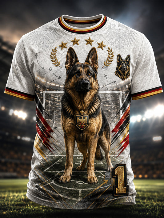 Men's Germany Football Short Sleeves T-Shirt