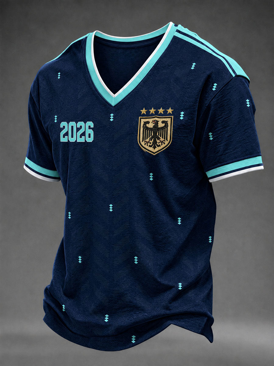 Men's Deutschland Football Short Sleeve T-shirt
