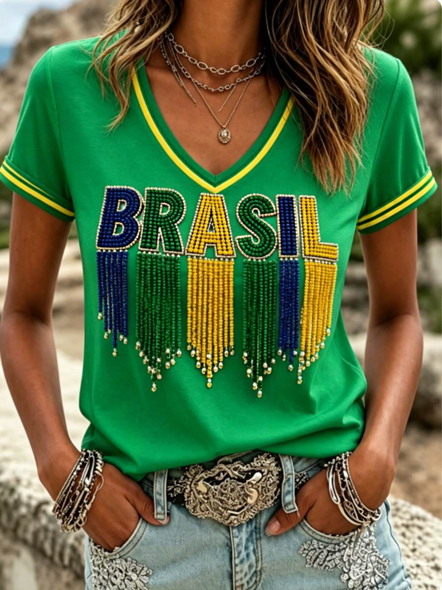 Women's short-sleeved T-shirt