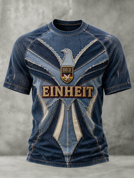 Men's Tag Der Deutschen Einheit Short Sleeve T-Shirt