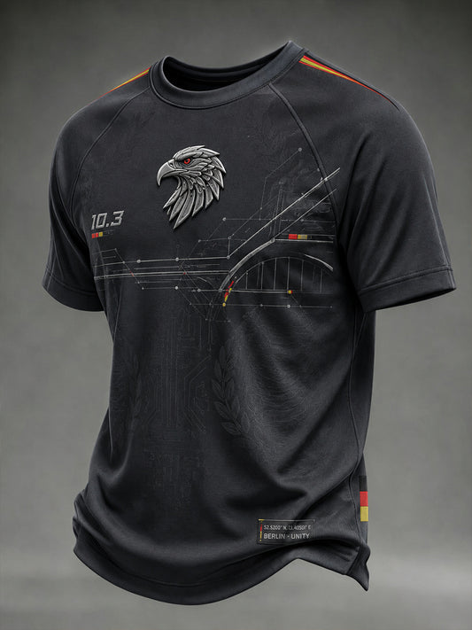Men's Tag Der Deutschen Einheit Short Sleeve T-Shirt