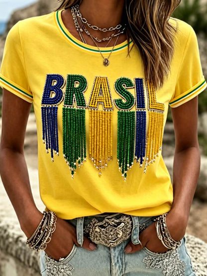 Women's short-sleeved T-shirt