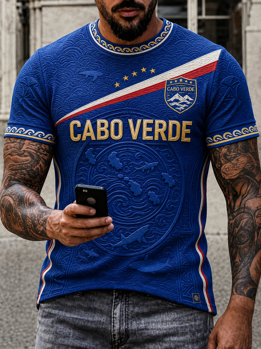 Men's Gift For Football Fans Print Casual Tee