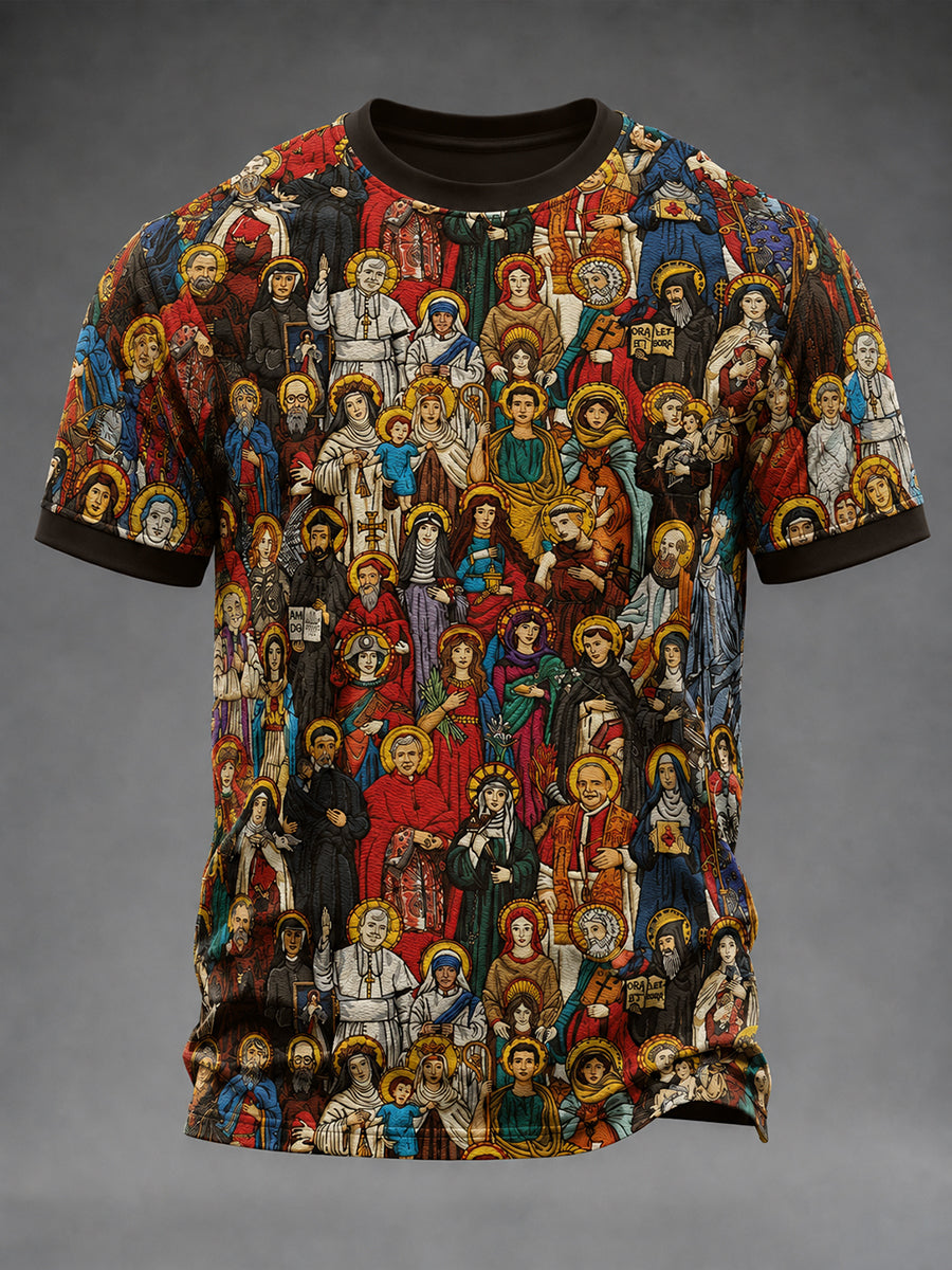 Men's Faith Print short sleeves t-shirt