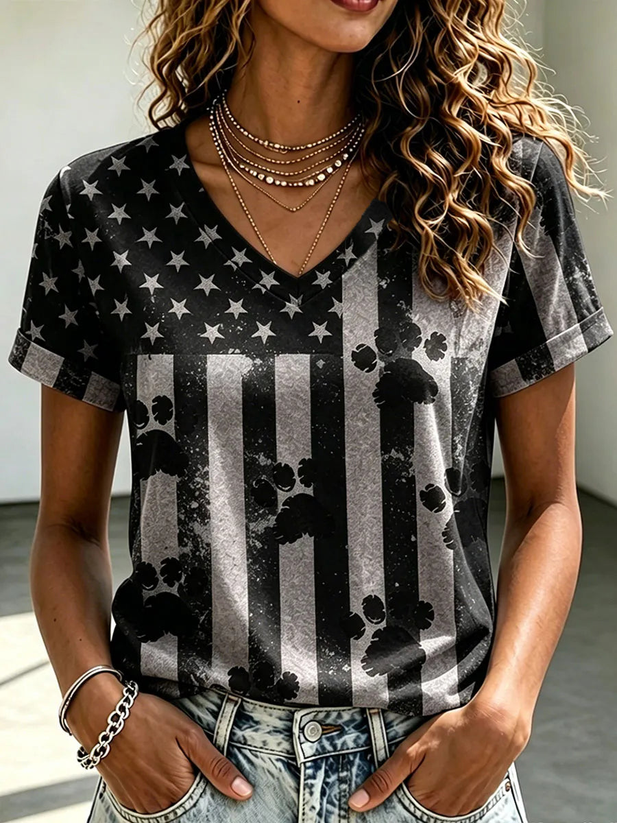 Women's American Paw T-shirt