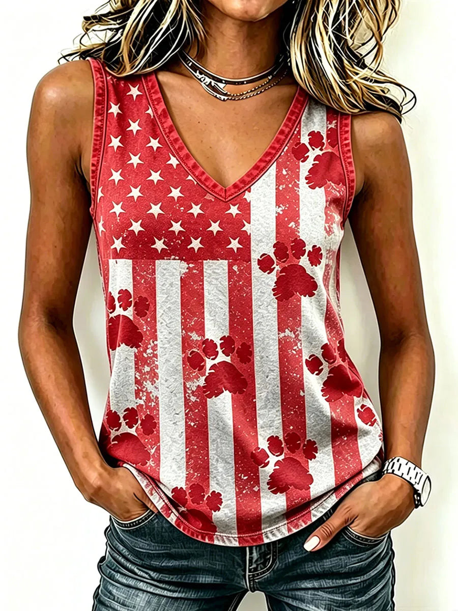 Women's American Paw Vest