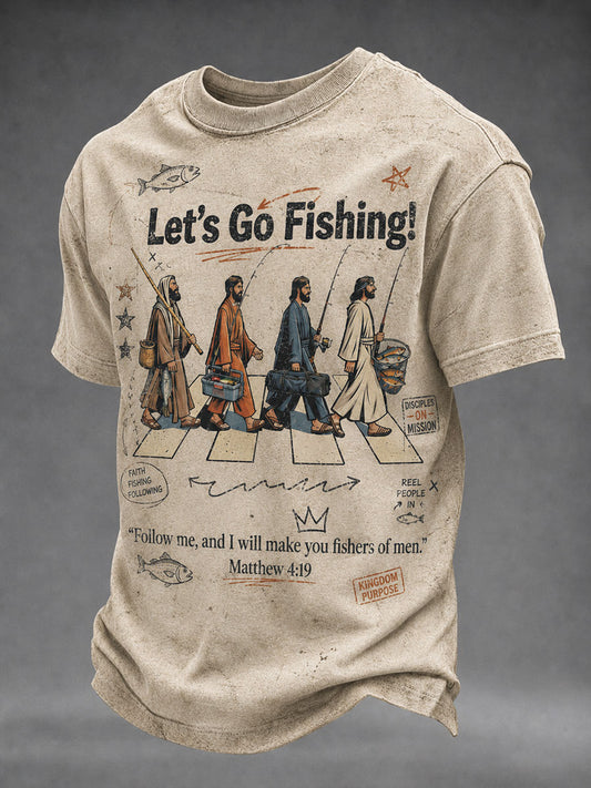 Men's Let's Go Fishing T-shirt