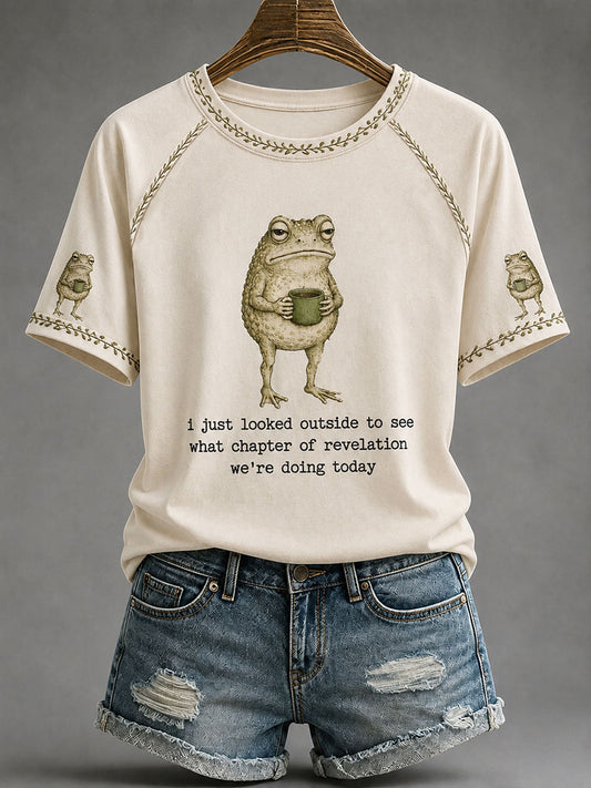 Women’s Funny Christian Print Casual T-Shirt
