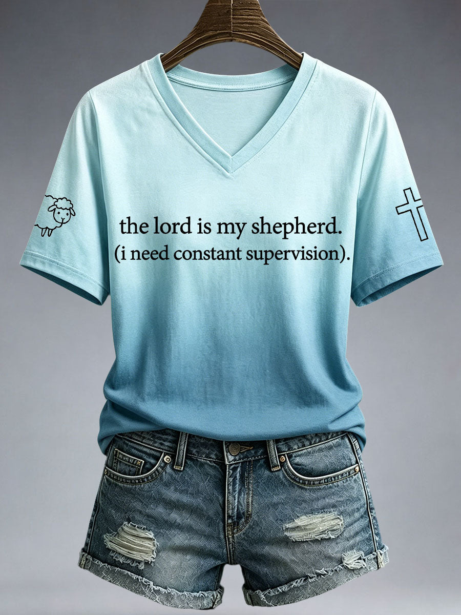 Women's The Lord Is My Shepherd T-Shirt