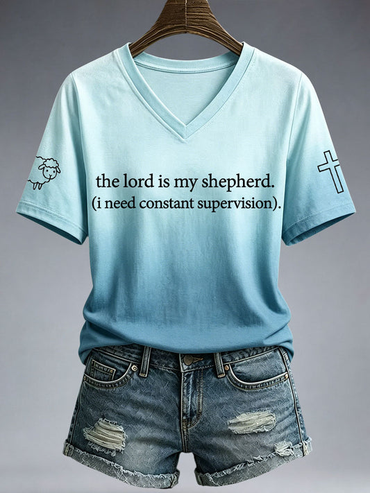Women's The Lord Is My Shepherd T-Shirt
