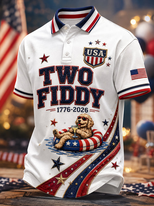 Men's American Patriotic Commemoration Short Sleeve Shirt