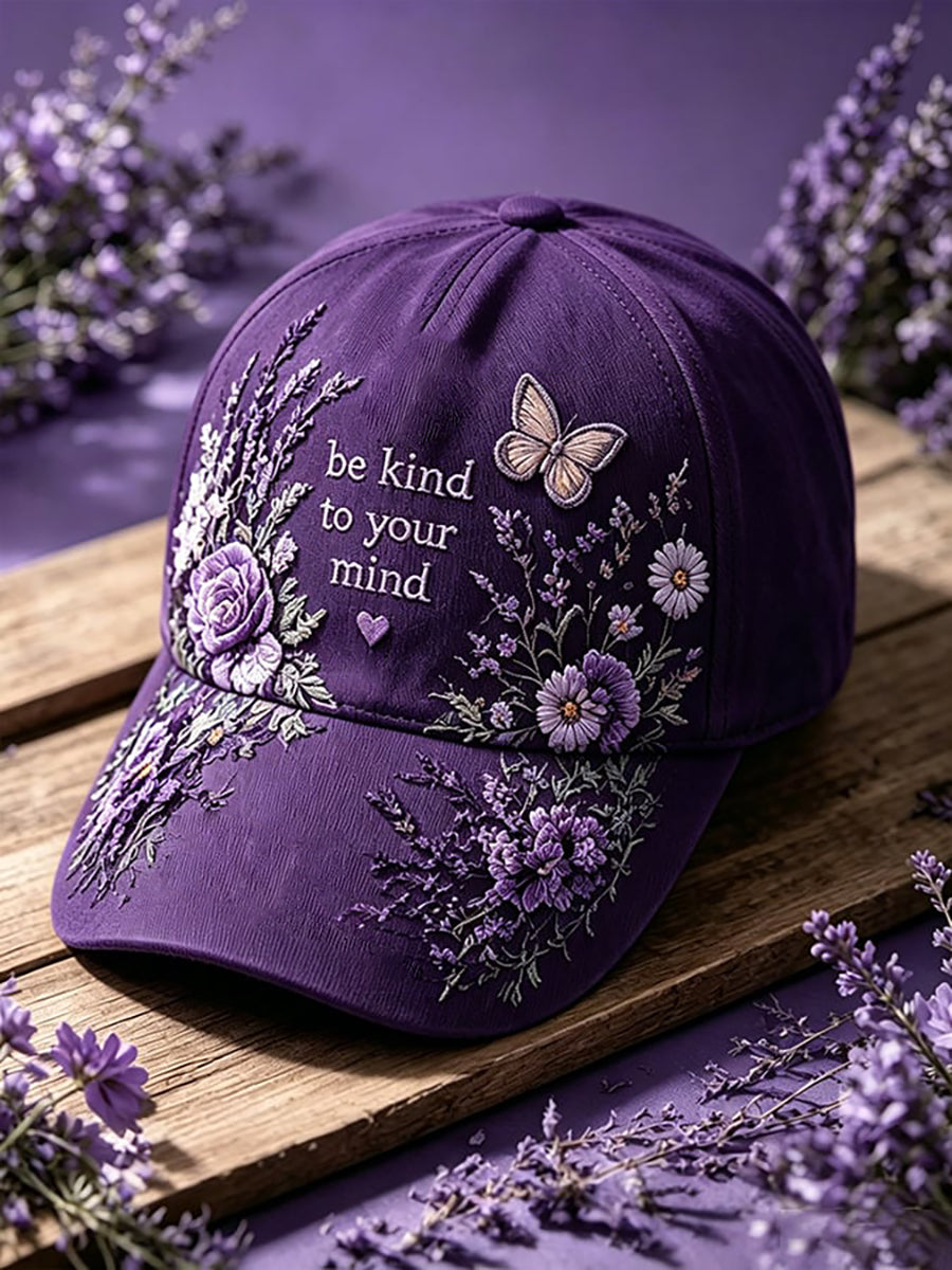 Unisex Suicide Prevention Awareness Print Cap
