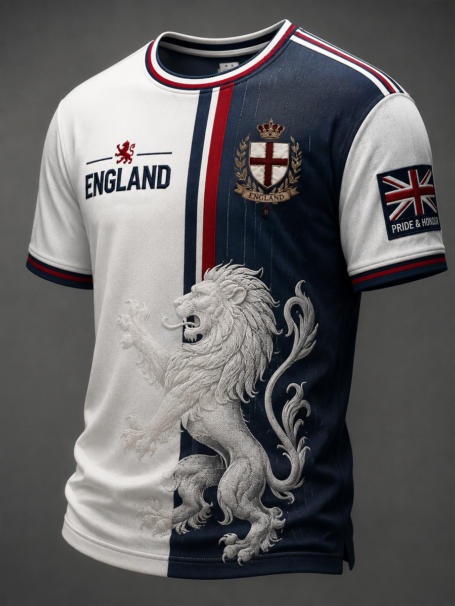 Men's England Printed short sleeves t-shirt