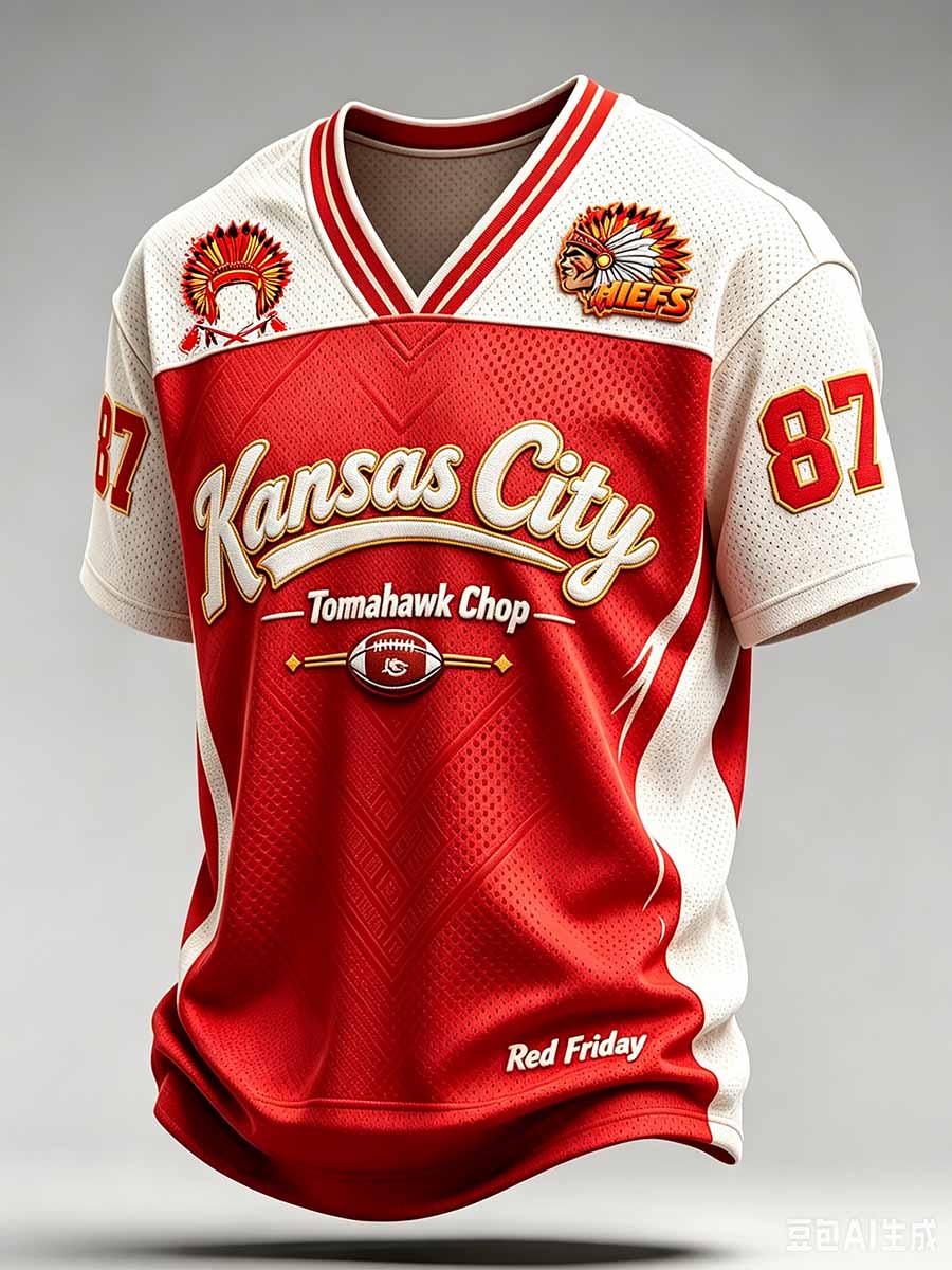 Men's Kansas City Chiefs Printed T-Shirt