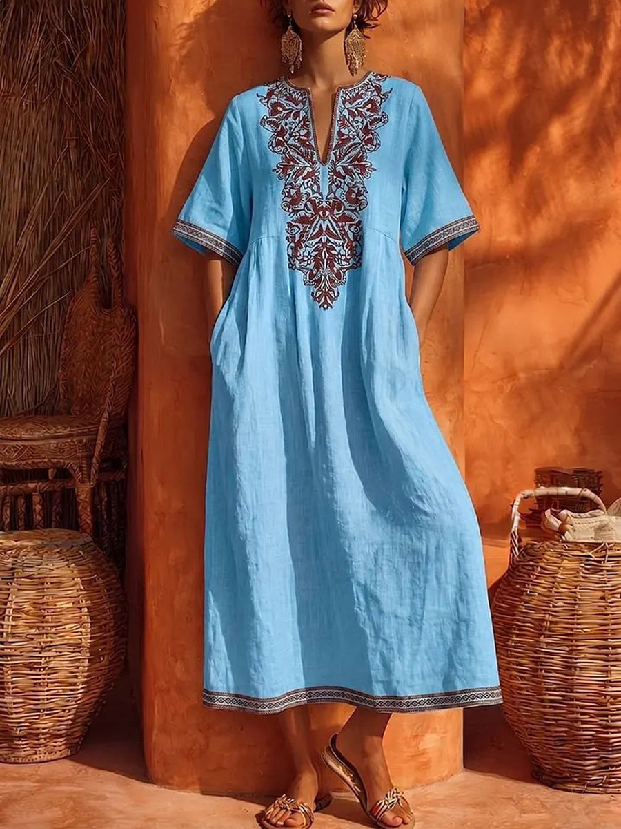 Women’s Casual Simiya Vintage Floral Dress