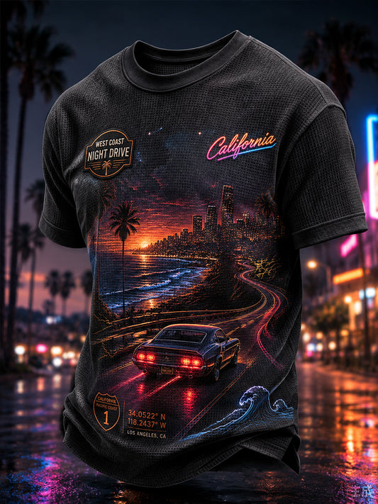 Men's California Short Sleeves T-Shirt