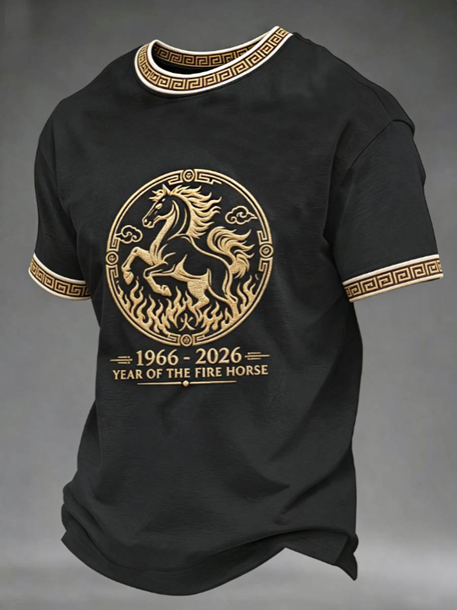 Men's YEAR OF THE FIRE HORSE t-shirt