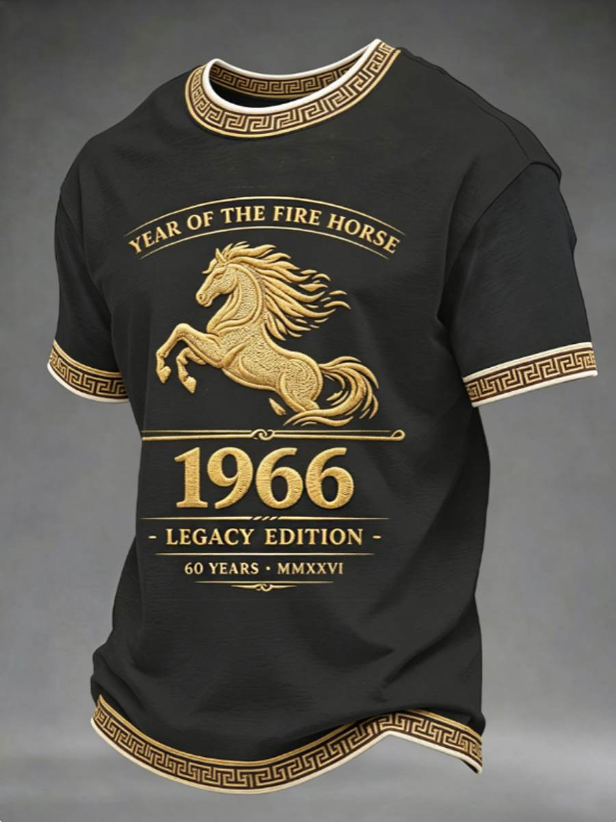 Men's YEAR OF THE FIRE HORSE t-shirt