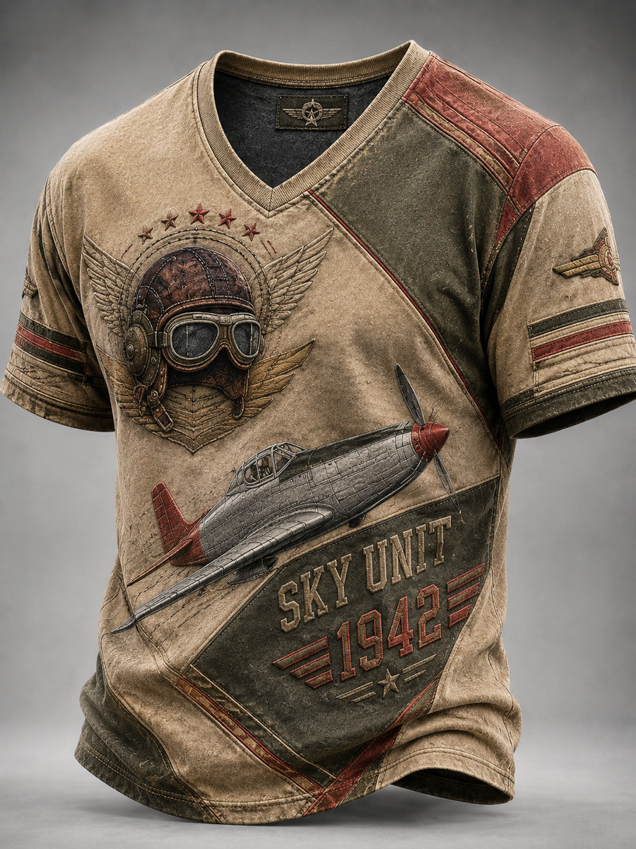Men's Vintage Flight Club T-Shirt