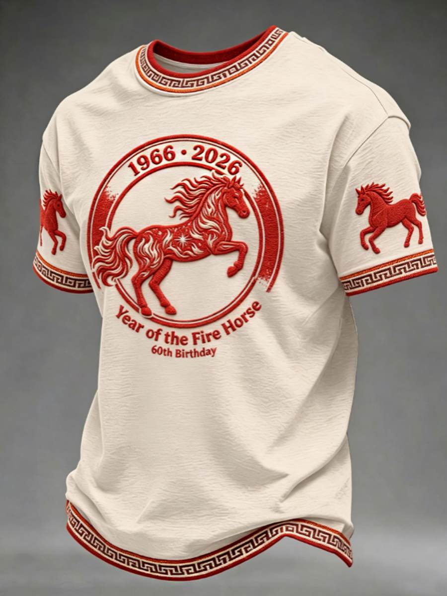 Men's YEAR OF THE FIRE HORSE t-shirt