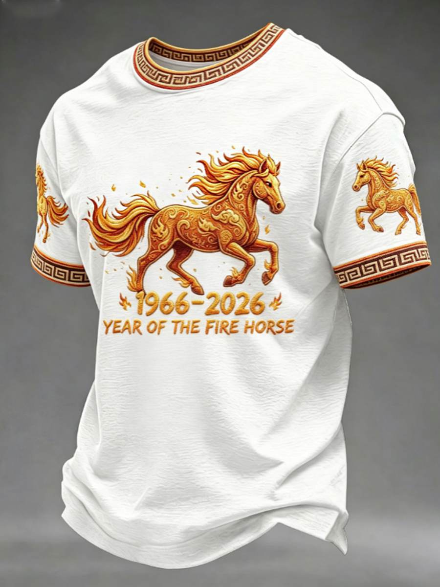 Men's YEAR OF THE FIRE HORSE t-shirt