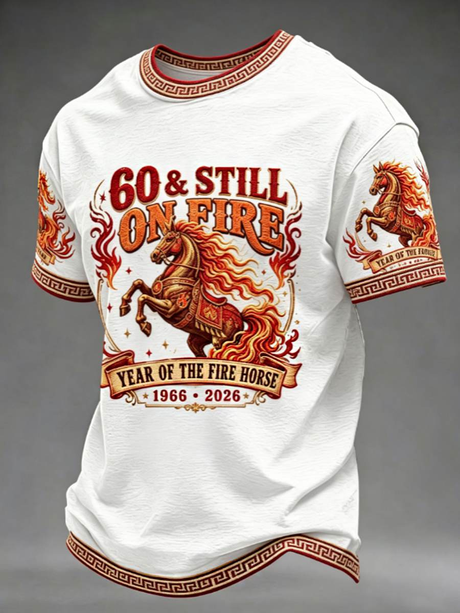 Men's YEAR OF THE FIRE HORSE t-shirt