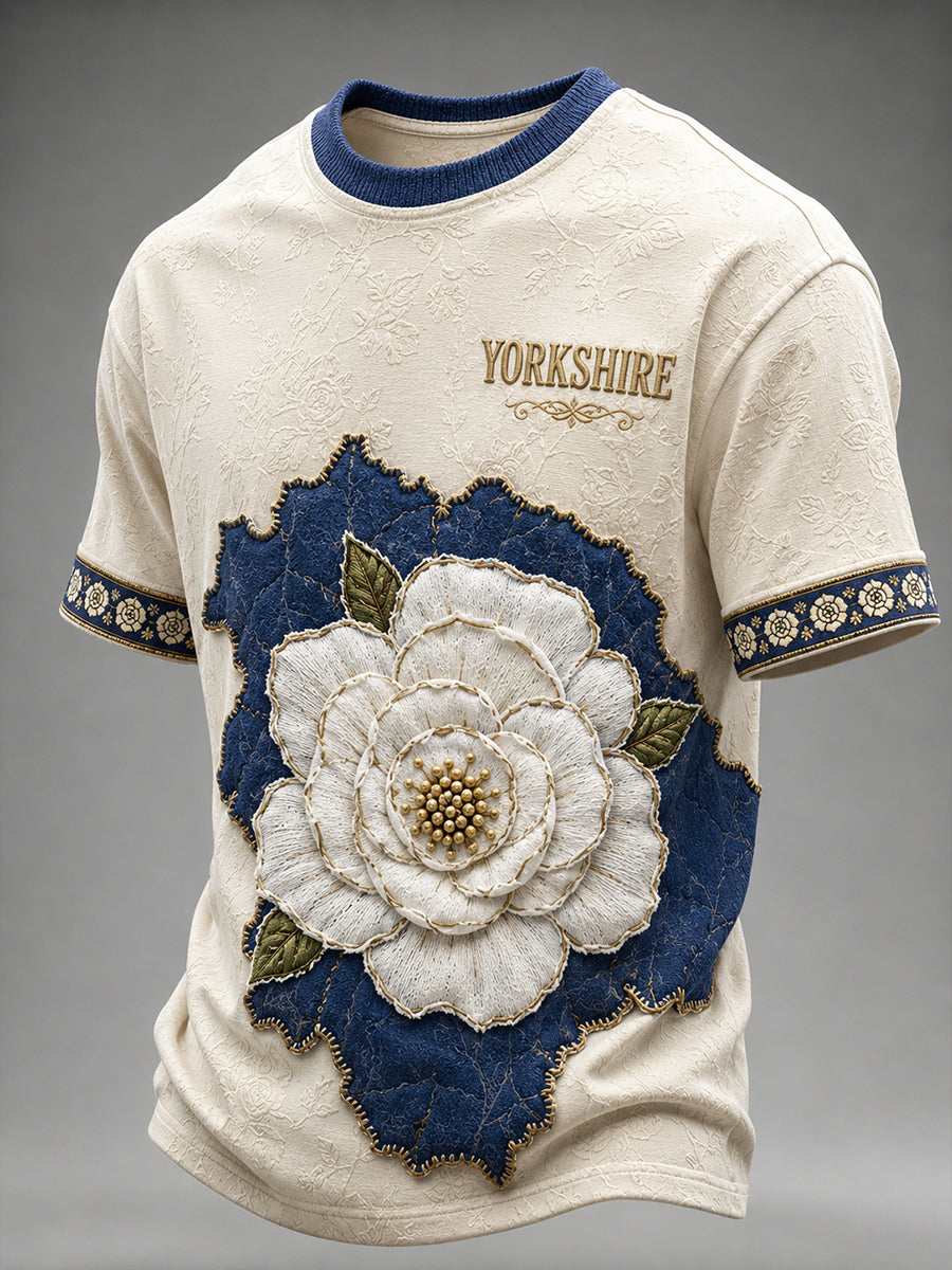 Men's Yorkshire England Short Sleeves T-Shirt