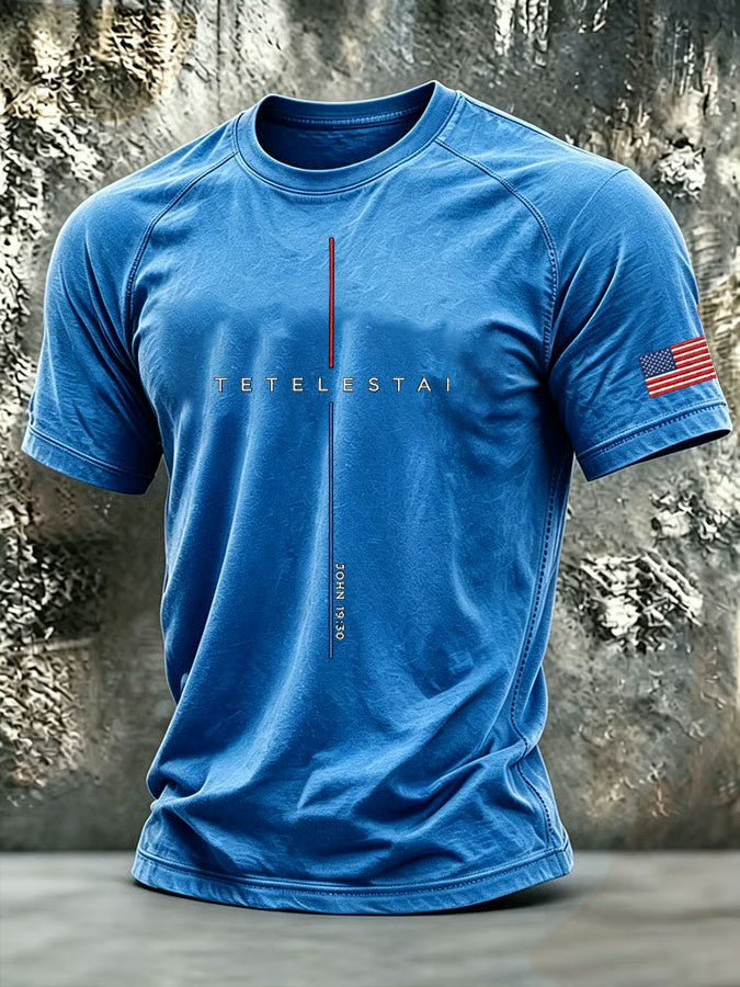 Men's Tetelestai John 19:30 Printed T-shirt