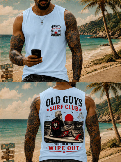 Men's 'Old Guys Surf Club' Vests