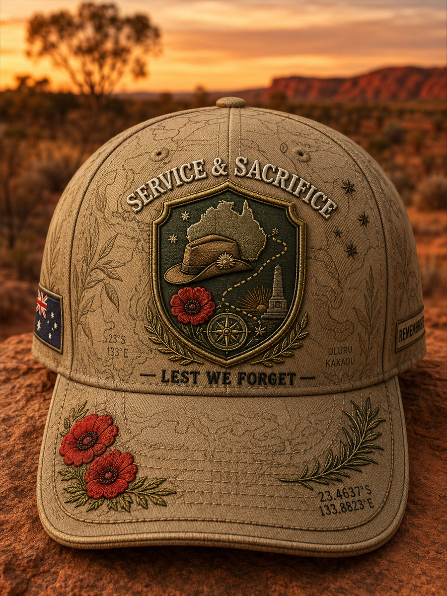 Unisex Australian Veterans' Memorial Hat