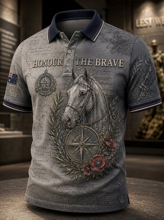 Men's Australian Veterans' Memorial Short Sleeve Shirt