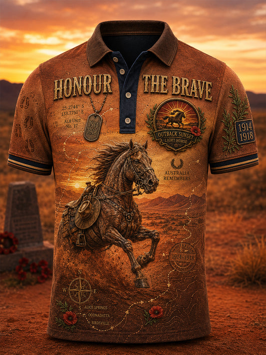 Men's Australian Veterans' Memorial Short Sleeve Shirt