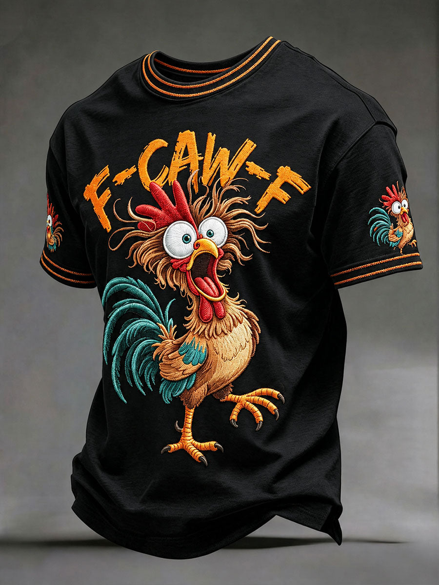 Men's 'F-CAW-F' Rooster T-Shirts