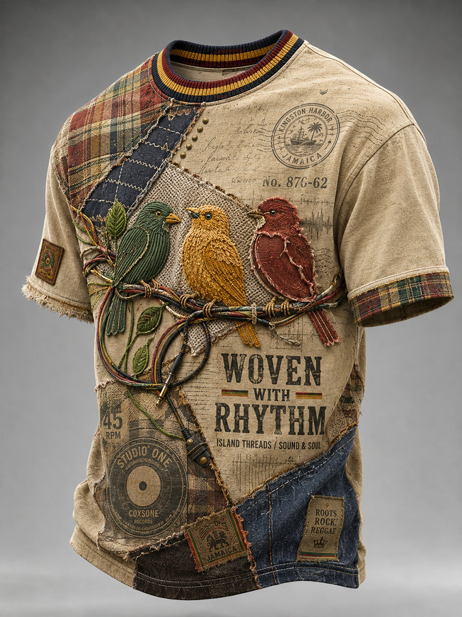 Men's Reggae Short Sleeves T-Shirt