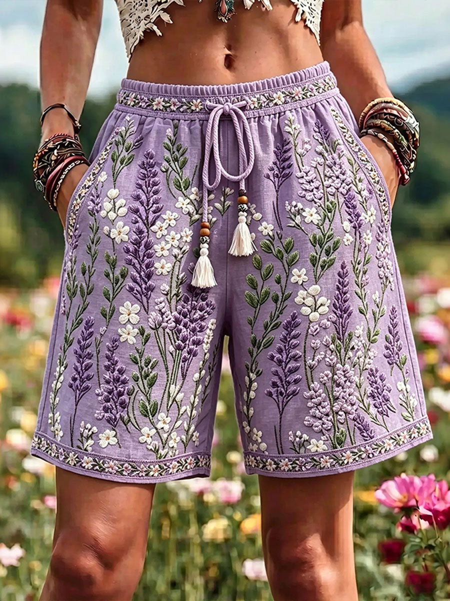 Women's Floral Botanical Pants