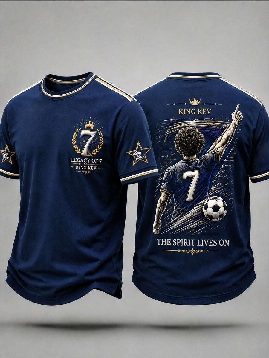 Men's British Football Tribute No.7 Tops